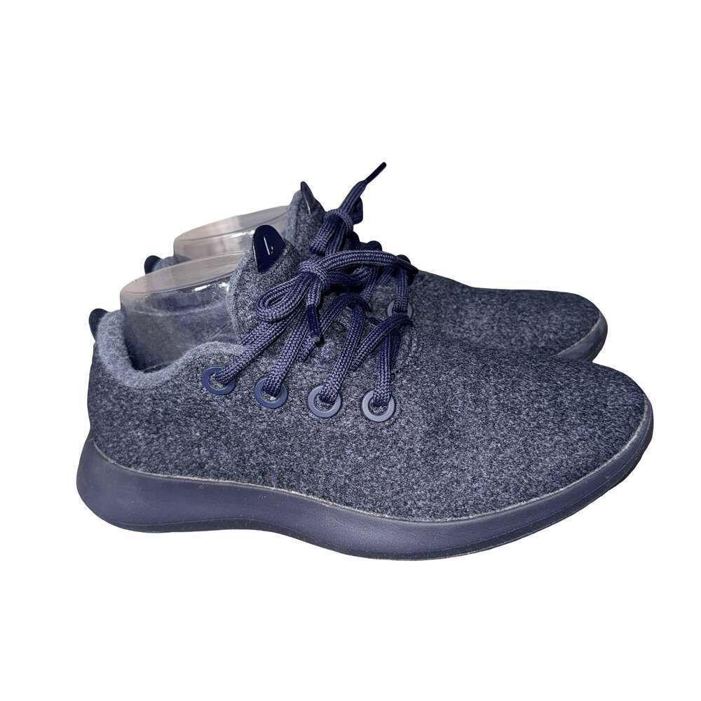 Women’s Allbirds Wool Runners Navy Blue Sneakers Size US 8